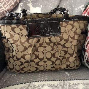 Authentic coach purse